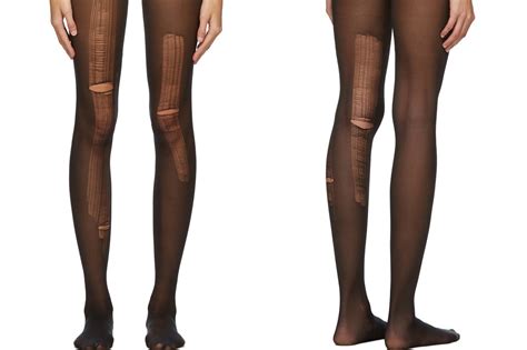 gucci inspired tights|gucci ripped tights.